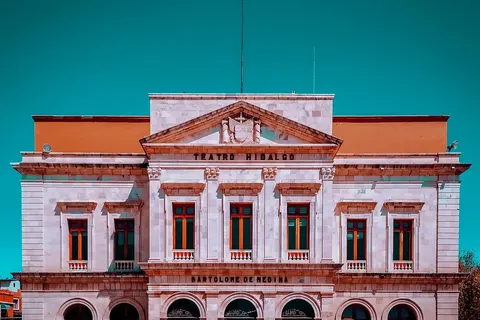Teatro Hidalgo en el centro de Pachuca